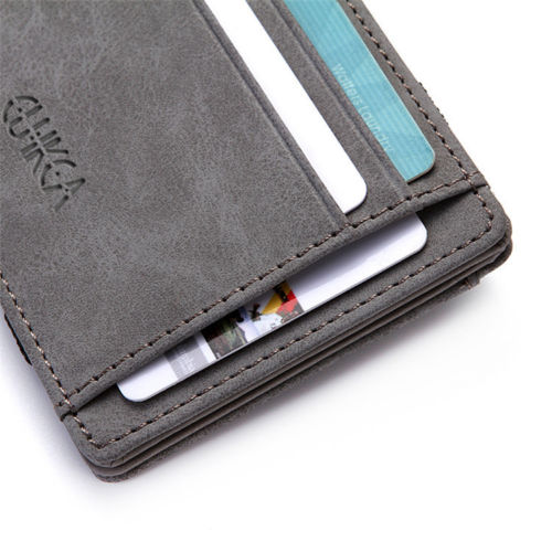 WALLET Magic Wallet With Coin Pocket - Grey